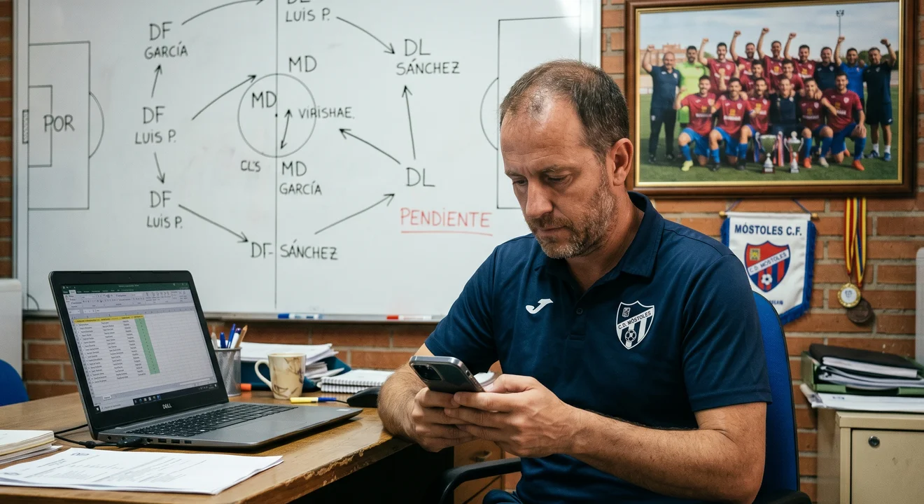 Mensajes directos en MakeClub para contactar jugadores, entrenadores y clubes